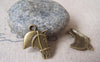 Accessories - 20 Pcs Of Antique Bronze Horse Head Charms 17x20mm A4570
