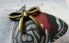 Accessories - 20 Pcs Of Antique Bronze Knot Bow Tie Charms 25mm A5682