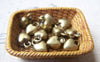 Accessories - 20 Pcs Of Antique Bronze Lovely 3D Heart Charms 7mm A1504