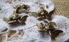 Accessories - 20 Pcs Of Antique Bronze Lovely Angel Charms 11x20mm A726