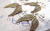Accessories - 20 Pcs Of Antique Bronze Lovely Angel Wings Charms 19x21mm A2892
