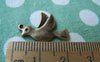 Accessories - 20 Pcs Of Antique Bronze Lovely Bird Charms 15x21mm A262