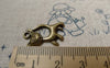 Accessories - 20 Pcs Of Antique Bronze Lovely Cat Charms 13x22mm A6397