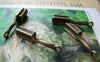 Accessories - 20 Pcs Of Antique Bronze Lovely Comb Charms 5x23mm A1404