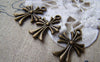 Accessories - 20 Pcs Of Antique Bronze Lovely Cross Charms 16x19mm A469