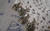 Accessories - 20 Pcs Of Antique Bronze Lovely Crown Charms 10x15mm A4466