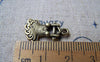 Accessories - 20 Pcs Of Antique Bronze Lovely Dress Charms 11x17mm A2486