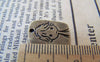 Accessories - 20 Pcs Of Antique Bronze Lovely Flat Boy Charms 13x17mm A3797