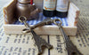 Accessories - 20 Pcs Of Antique Bronze Lovely Flat Eiffel Tower Charms Pendants 12x32mm A1665