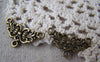 Accessories - 20 Pcs Of Antique Bronze Lovely Flower Connector Charms 14x26mm A4496