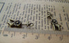 Accessories - 20 Pcs Of Antique Bronze Lovely Flower Giraffe Charms 7x20mm A678