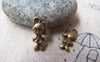 Accessories - 20 Pcs Of Antique Bronze Lovely Girl Charms 7x15mm A735