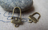 Accessories - 20 Pcs Of Antique Bronze Lovely Handbag Charms 11x19mm A1497