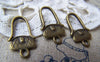 Accessories - 20 Pcs Of Antique Bronze Lovely Handbag Charms 11x19mm A1497