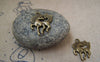 Accessories - 20 Pcs Of Antique Bronze Lovely Horse Charms 15x20mm A2209