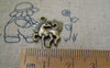 Accessories - 20 Pcs Of Antique Bronze Lovely Horse Charms 15x20mm A2209