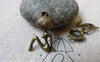 Accessories - 20 Pcs Of Antique Bronze Lovely Mushroom Lady Charms 22mm A6573