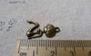 Accessories - 20 Pcs Of Antique Bronze Lovely Mushroom Lady Charms 22mm A6573