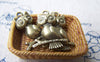 Accessories - 20 Pcs Of Antique Bronze Lovely Owl Charms 18x24mm A139