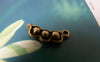 Accessories - 20 Pcs Of Antique Bronze Lovely Pea Pod Charms Pendants 7x16mm A354