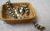 Accessories - 20 Pcs Of Antique Bronze Lovely Pea Pod Charms Pendants 7x16mm A354