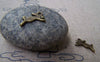 Accessories - 20 Pcs Of Antique Bronze Lovely Rabbit Charms 8x14mm A3453