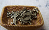 Accessories - 20 Pcs Of Antique Bronze Lovely Rabbit Charms 8x14mm A3453