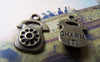 Accessories - 20 Pcs Of Antique Bronze Lovely Telephone Charms 12x17.5mm A335