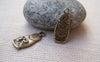 Accessories - 20 Pcs Of Antique Bronze Matryoshka Russian Doll Charms 8x17mm A3396