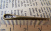 Accessories - 20 Pcs Of Antique Bronze Metal Pin Spikes Charms 5x39mm A1493