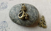 Accessories - 20 Pcs Of Antique Bronze Monkey Charms 11x20mm Double Sided A6566