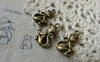 Accessories - 20 Pcs Of Antique Bronze Monkey Charms 11x20mm Double Sided A6566