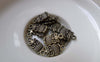 Accessories - 20 Pcs Of Antique Bronze Owl Charms Double Sided Small Size 7x12mm A6093