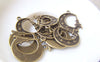 Accessories - 20 Pcs Of Antique Bronze Paris Eiffel Tower Cresent Moon Star Charms 17x22mm A4683