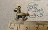 Accessories - 20 Pcs Of Antique Bronze Rocking Horse Charms 19x22mm A6414