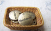 Accessories - 20 Pcs Of Antique Bronze Round Handmade Charms 14mm Double Sided A1609