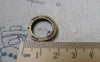 Accessories - 20 Pcs Of Antique Bronze Round Ring Charms 20mm A6099