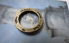 Accessories - 20 Pcs Of Antique Bronze Round Ring Charms 20mm A6099