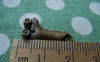Accessories - 20 Pcs Of Antique Bronze Skating Shoes Charms 11x20mm A3285