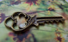 Accessories - 20 Pcs Of Antique Bronze Skeleton Key Charms 13x37mm A308
