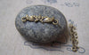 Accessories - 20 Pcs Of Antique Bronze Skull Star Wings Connectors 7x27mm A4913