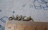 Accessories - 20 Pcs Of Antique Bronze Skull Star Wings Connectors 7x27mm A4913