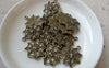 Accessories - 20 Pcs Of Antique Bronze Spider On The Net Charms 17x21mm A6486