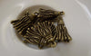 Accessories - 20 Pcs Of Antique Bronze Tassel Charms 12x21mm A7415