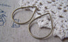 Accessories - 20 Pcs Of Antique Bronze Tear Drop Teardrop Frame 21x30mm A4865