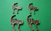 Accessories - 20 Pcs Of Antique Bronze Textured Angry Cat Charms 18x26mm A665