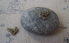 Accessories - 20 Pcs Of Antique Bronze Tiny Bird Charms 10x11mm A276