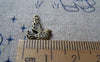Accessories - 20 Pcs Of Antique Bronze Tiny Bird Charms 10x11mm A276