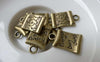 Accessories - 20 Pcs Of Antique Bronze Treasure Map Charms 9x19mm A6906
