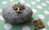 Accessories - 20 Pcs Of Antique Bronze Tree Charms 16x20mm A458
